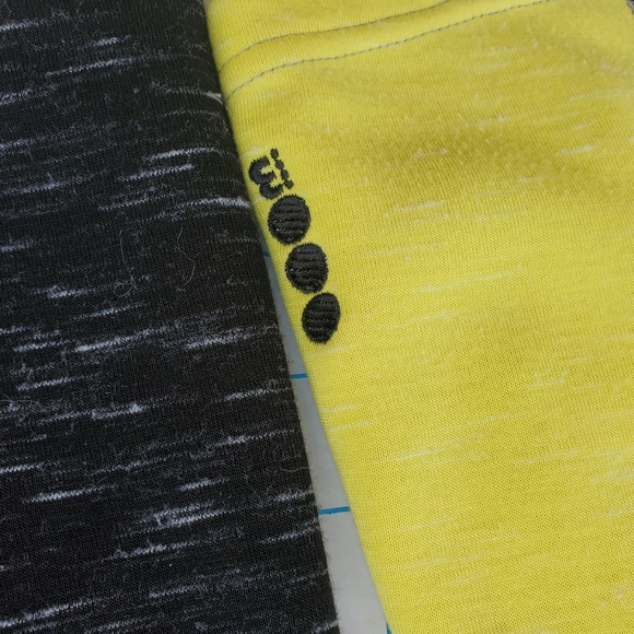 Bench Zip Up Hoodie Women's Size Medium Zip Sweatshirt Colour Block Grey Black - Picture 8 of 16